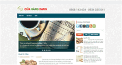 Desktop Screenshot of cuahangxanh.com